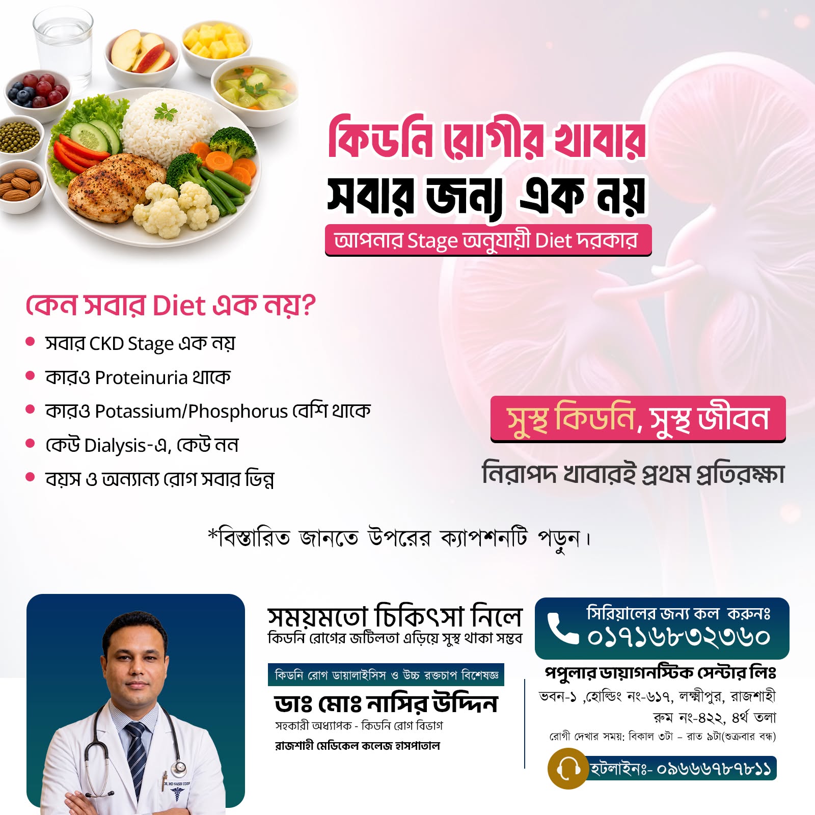 Kidney Health Tip #5 — Dr. Md. Nasir Uddin